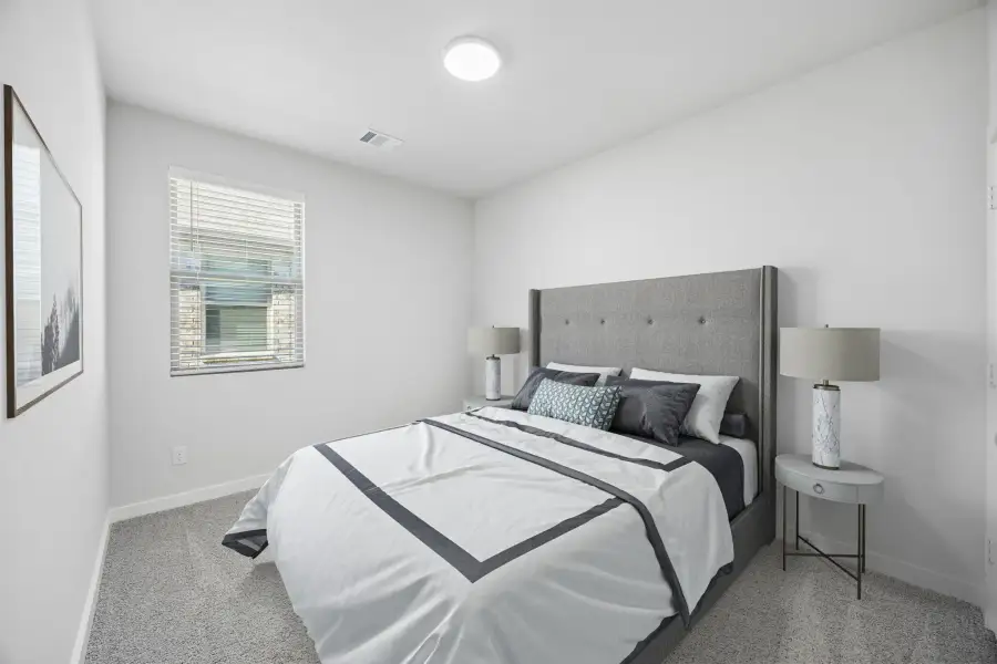 Bedroom in the Birch home plan by Trophy Signature Homes – REPRESENTATIVE PHOTO Bedroom in the Birch home plan by Trophy Signature Homes – REPRESENTATIVE PHOTO