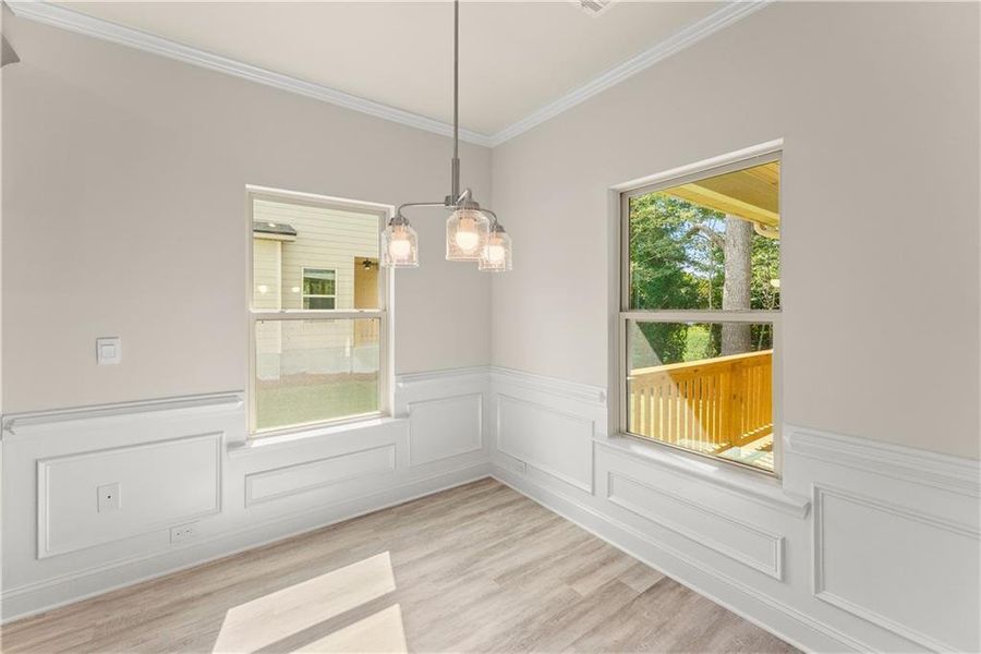 Spacious, unfurnished interior of a new home in Magnolia Villas, Cornelia (Image 16). Spacious, unfurnished interior of a new home in Magnolia Villas, Cornelia (Image 16).
