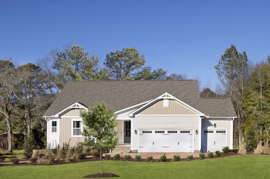 Representative exterior photo of a completed home built from the Appalachian by Mattamy Homes in Bloom, Fuquay Varina, NC (Image 19).