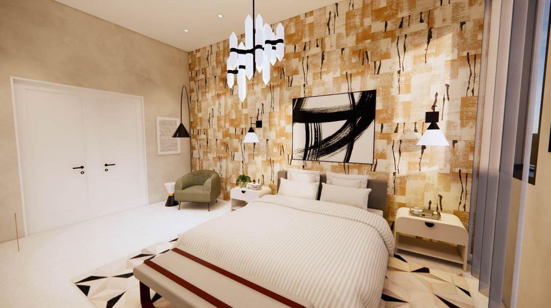 Furnished interior view inside a new home in , Dania Beach (Image 13).