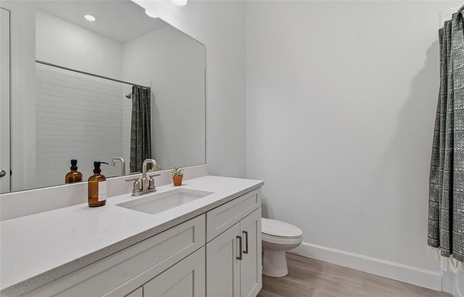 Furnished interior view inside a new home in , Palmetto (Image 11).