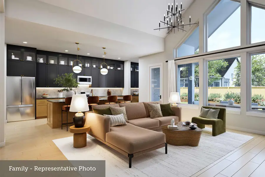 Furnished interior view inside a new home in Audubon – Ascent Collection, Magnolia (Image 5). Furnished interior view inside a new home in Audubon – Ascent Collection, Magnolia (Image 5).