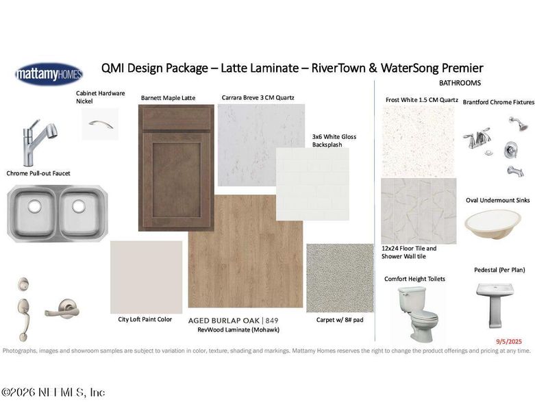 Sample of building materials used in homes in RiverTown, St. Johns (Image 5).
