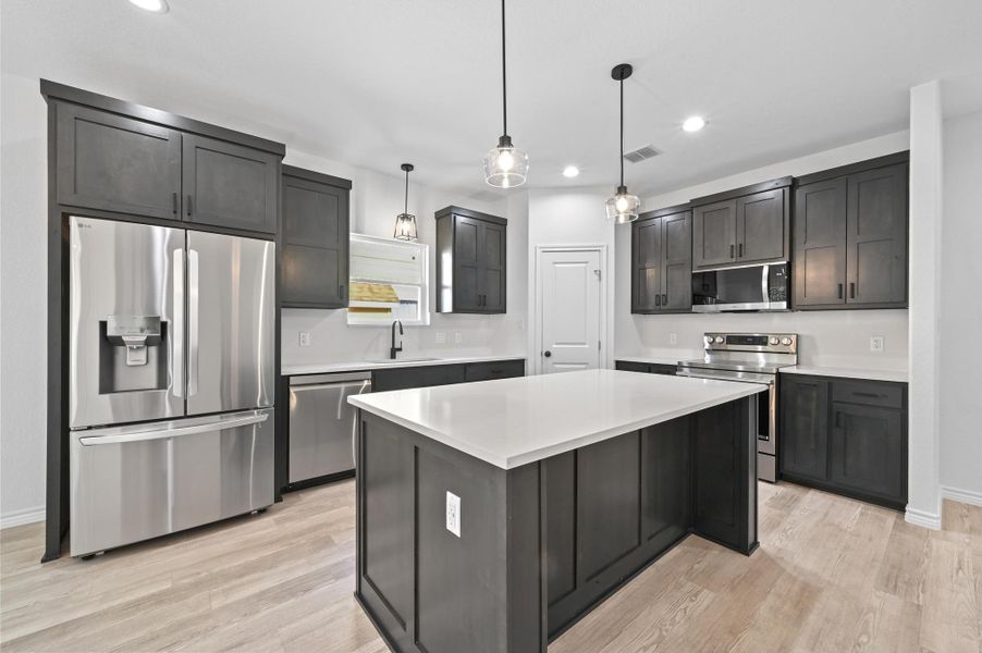 Furnished interior view inside a new home in , Wimberley (Image 7).