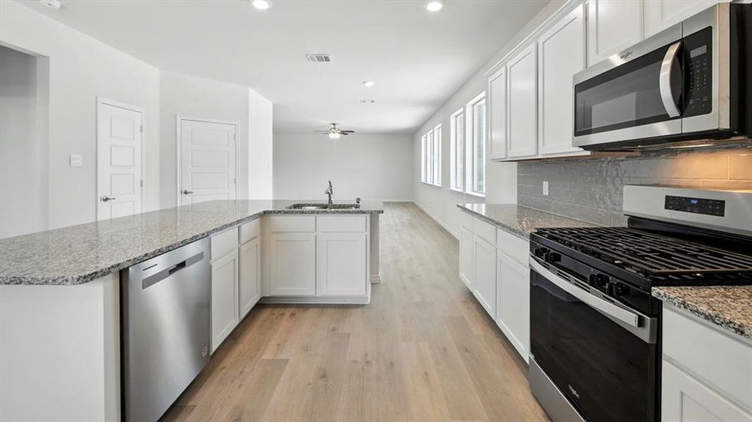 Furnished interior view inside a new home in Winchester Crossing, Princeton (Image 10).