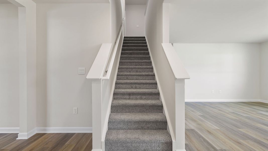 Spacious, unfurnished interior of a new home in Cedar Gap, Fountain Inn (Image 18). Spacious, unfurnished interior of a new home in Cedar Gap, Fountain Inn (Image 18).