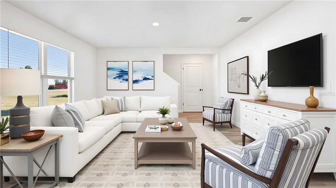 Furnished interior view inside a new home in Briarwood, Alachua (Image 6).