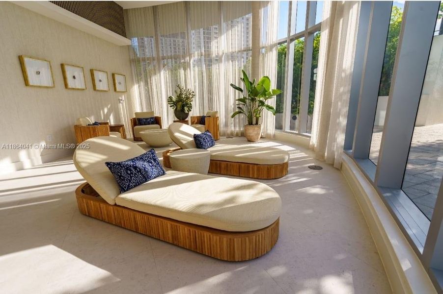 Furnished interior view inside a new home in Aria Reserve, Miami (Image 12). Furnished interior view inside a new home in Aria Reserve, Miami (Image 12).