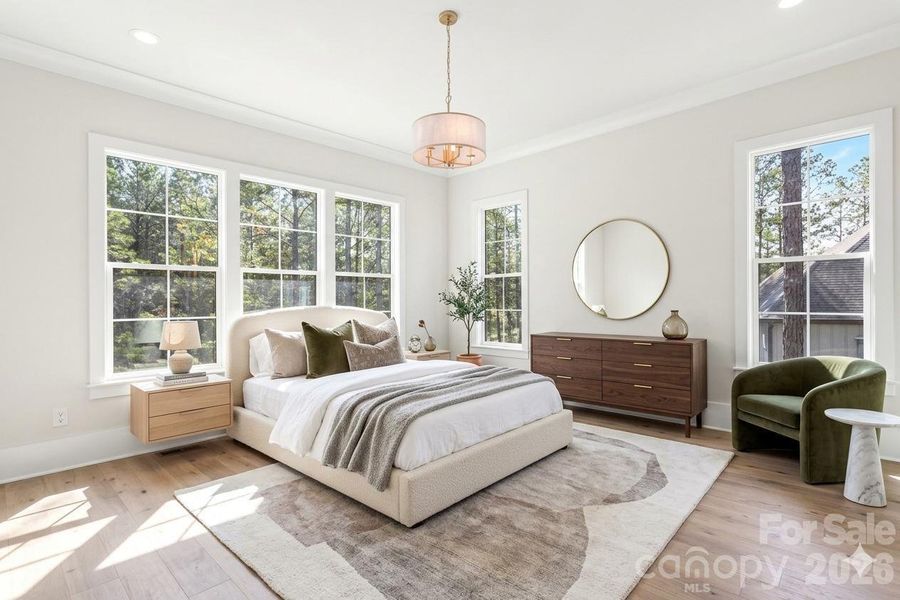 Furnished interior view inside a new home in , Lancaster (Image 29).