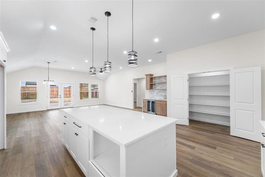 Furnished interior view inside a new home in , Dallas (Image 10).