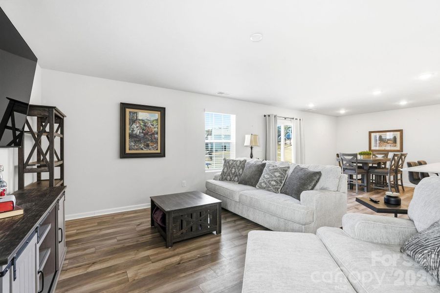 Furnished interior view inside a new home in Legacy Ridge, Catawba (Image 32).