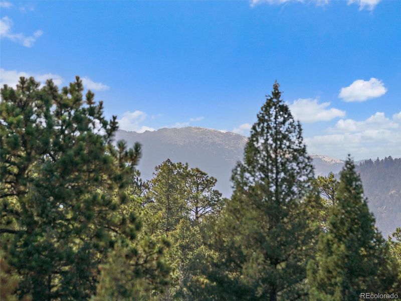 Views of Mount Blue Sky.