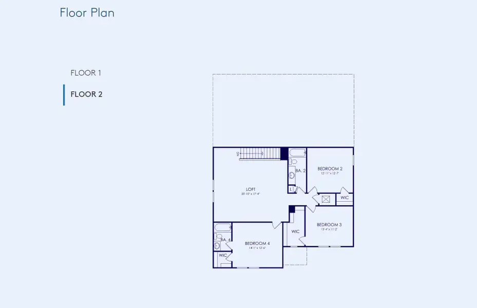 2D floor plan layout of this home in Riversong, Parrish, FL (Image 3). 2D floor plan layout of this home in Riversong, Parrish, FL (Image 3).