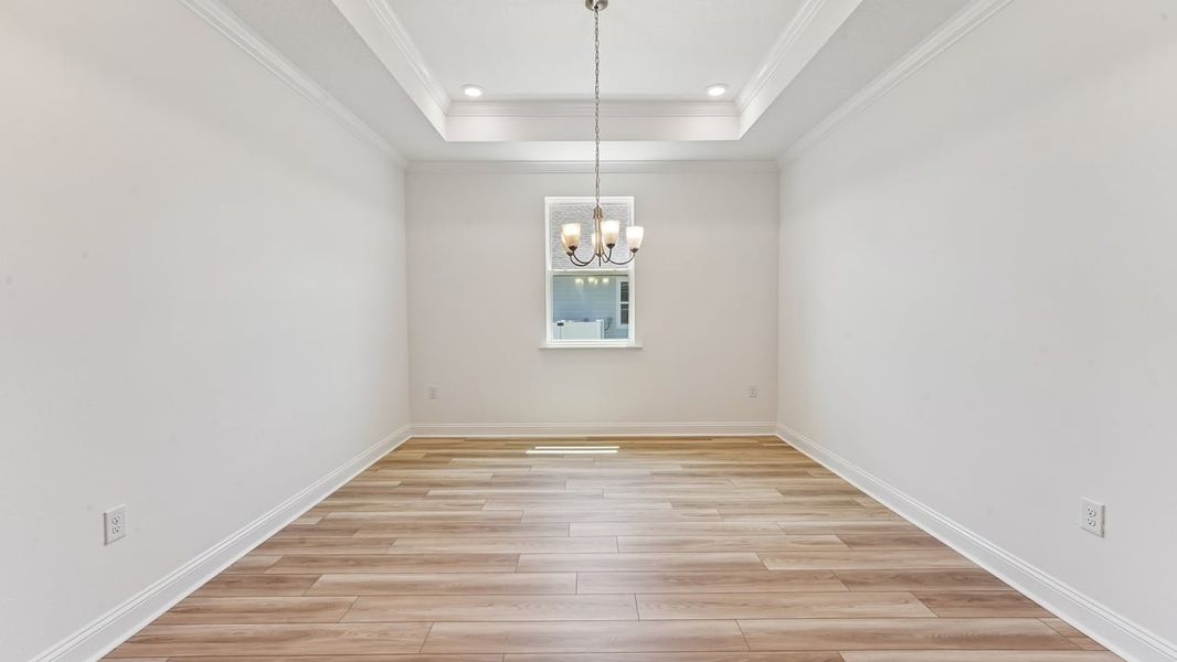 Representative unfurnished interior of a home built from the Naples by Maronda Homes in Winding River, St. Marys (Image 25). Representative unfurnished interior of a home built from the Naples by Maronda Homes in Winding River, St. Marys (Image 25).