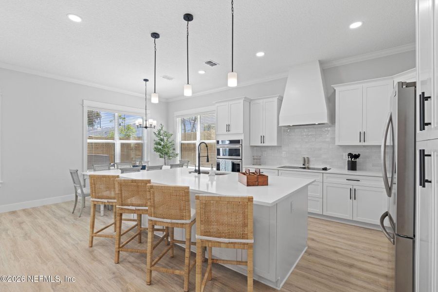 Furnished interior view inside a new home in , Jacksonville Beach (Image 66).