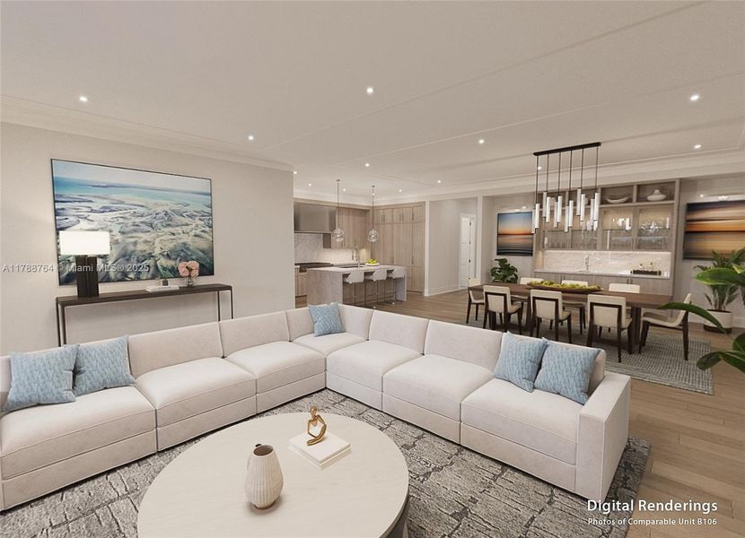 Furnished interior view inside a new home in , Juno Beach (Image 14).