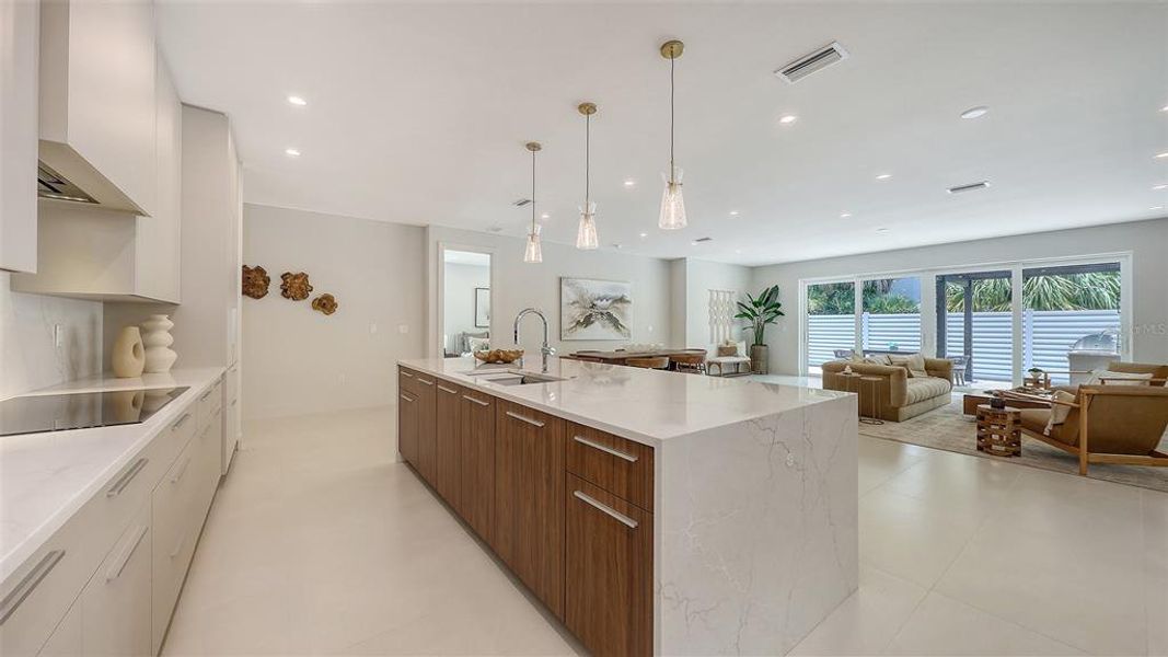 Furnished interior view inside a new home in , Sarasota (Image 26).