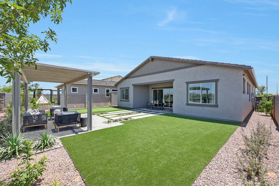 Representative exterior details of a home built from the Dove by Mattamy Homes in Empire Pointe, Queen Creek (Image 28). Representative exterior details of a home built from the Dove by Mattamy Homes in Empire Pointe, Queen Creek (Image 28).