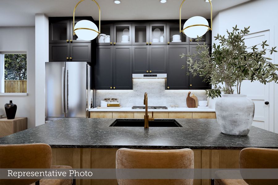 Furnished interior view inside a new home in Two Step Farm - Enclave Collection, Montgomery (Image 5).