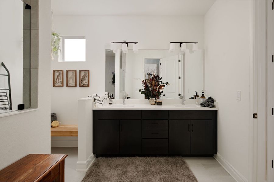 Representative furnished interior of a home built from the Hazel by Inland Homes in Avalon West, Spring Hill (Image 13).