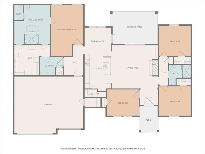 2D floor plan layout of this home in , Lindale, TX (Image 5). 2D floor plan layout of this home in , Lindale, TX (Image 5).