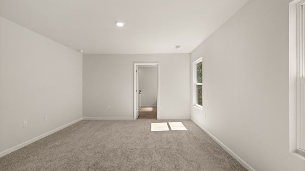 Spacious, unfurnished interior of a new home in Rolling Meadows, Jasper (Image 20). Spacious, unfurnished interior of a new home in Rolling Meadows, Jasper (Image 20).