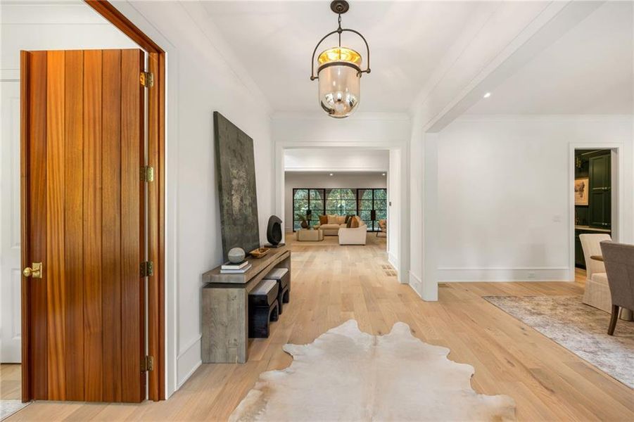 Furnished interior view inside a new home in , Atlanta (Image 31).