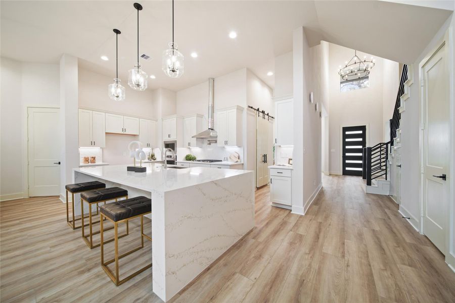 Furnished interior view inside a new home in , Houston (Image 35).