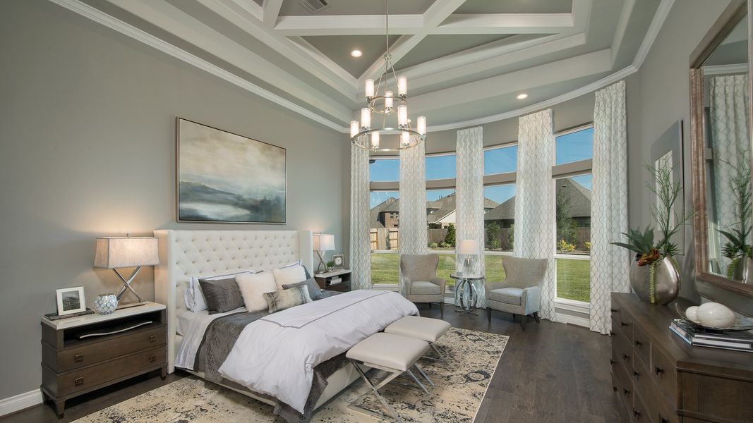 Representative furnished interior of a home built from the 4931S by Perry Homes in Santa Rita Ranch Tierra Rosa, Liberty Hill (Image 25).