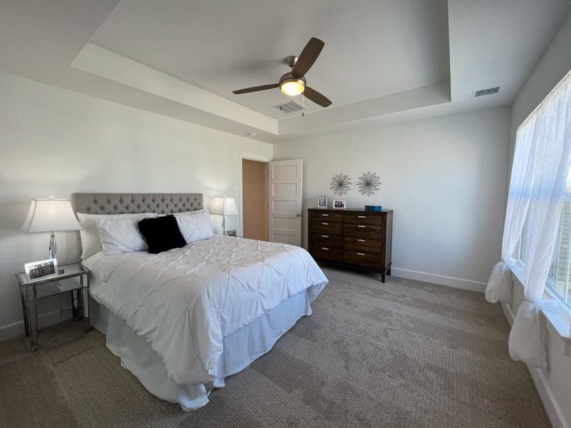 Furnished interior view inside a new home in Heritage Commons, Andover (Image 9). Furnished interior view inside a new home in Heritage Commons, Andover (Image 9).