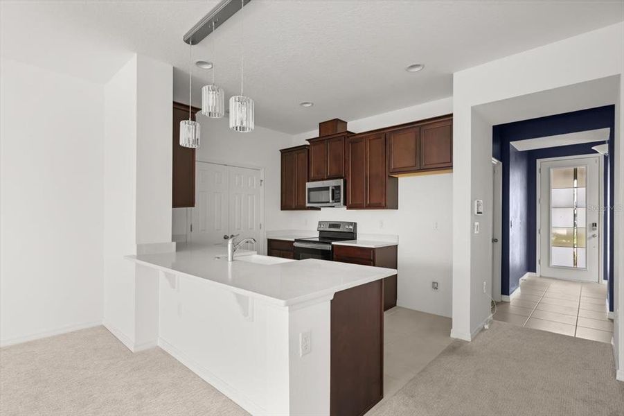 Furnished interior view inside a new home in , Groveland (Image 4). Furnished interior view inside a new home in , Groveland (Image 4).