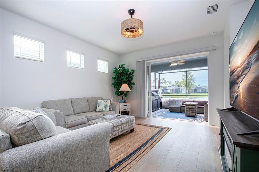 Furnished interior view inside a new home in Del Webb BayView, Parrish (Image 10).