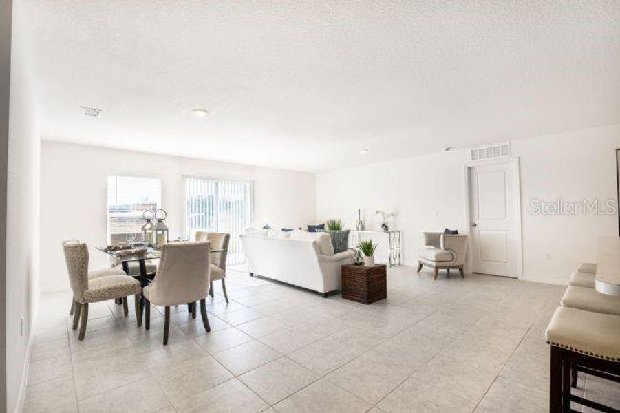 Furnished interior view inside a new home in Royal Highlands, Weeki Wachee (Image 7).
