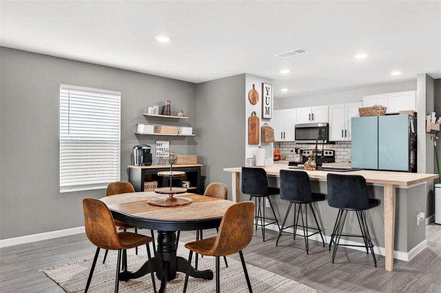 Furnished interior view inside a new home in Villages of Mayfield, Cleburne (Image 11).
