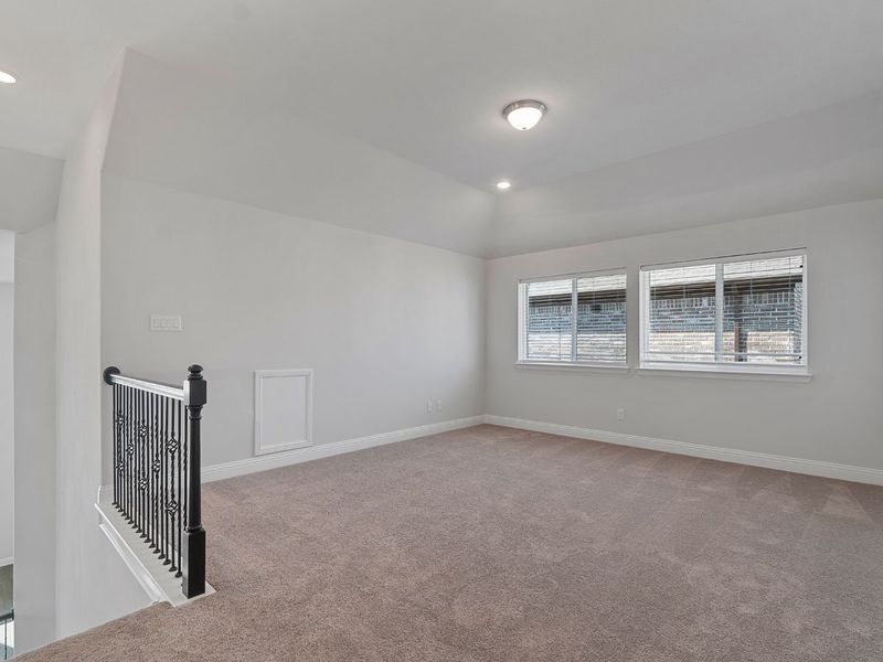 Representative unfurnished interior of a home built from the Weston by Landon Homes in Lexington Frisco, Frisco (Image 15).