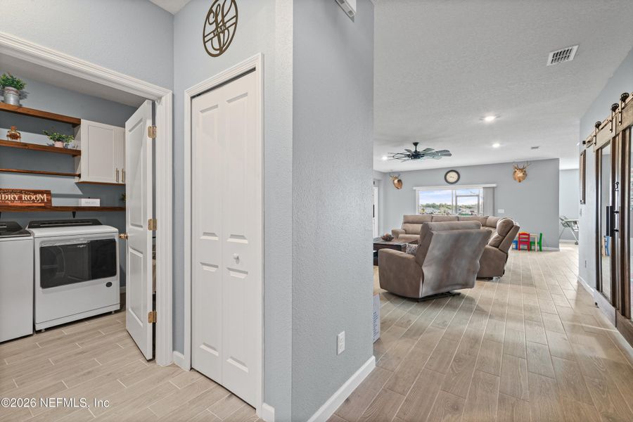Furnished interior view inside a new home in Granary Park, Green Cove Springs (Image 9).