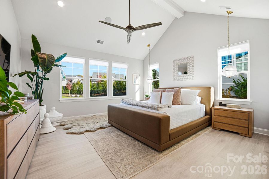 Furnished interior view inside a new home in , Huntersville (Image 7).