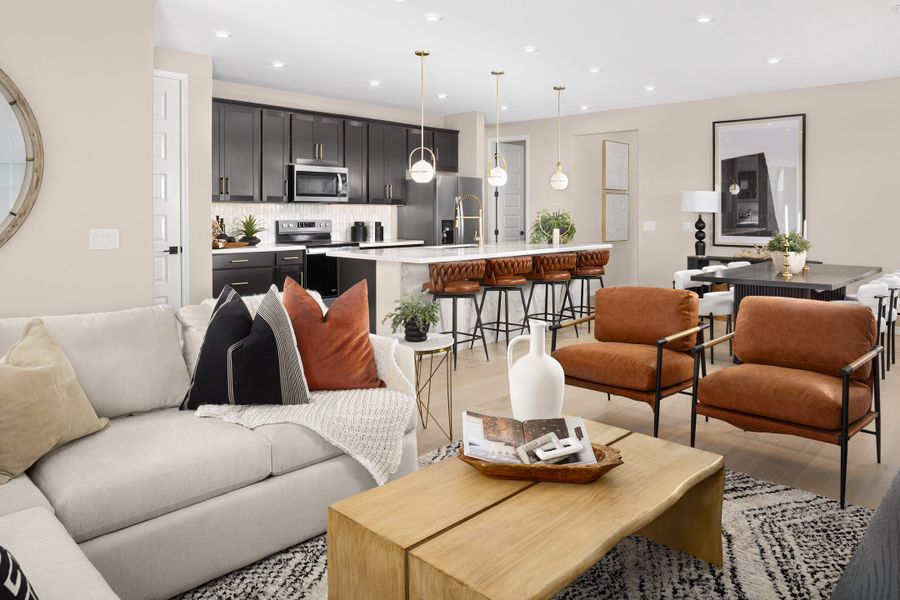 Representative furnished interior of a home built from the Pinehurst by Beazer Homes in Bethany Grove, Glendale (Image 14).