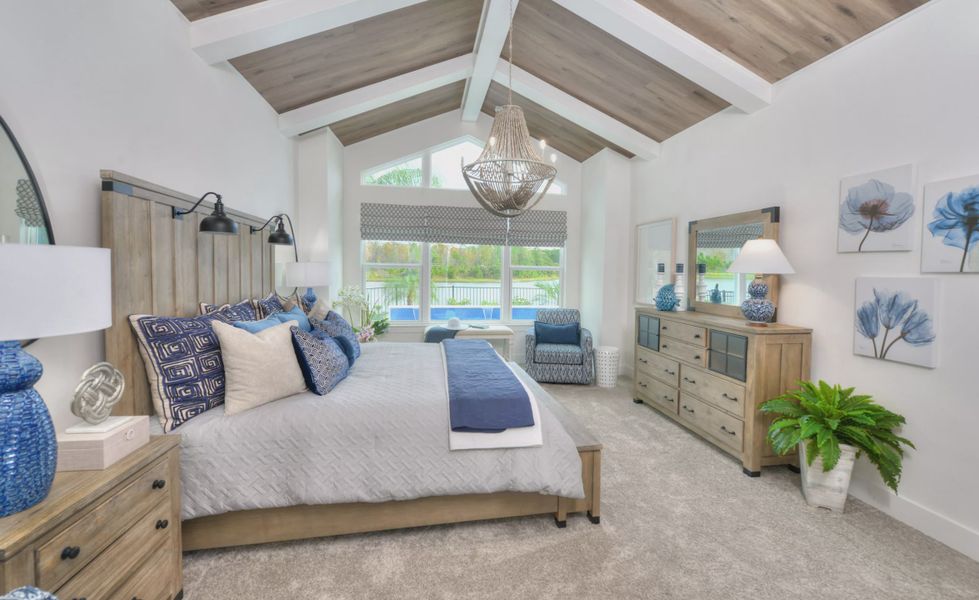 Furnished interior view inside a new home in Mosaic, Daytona Beach (Image 24).