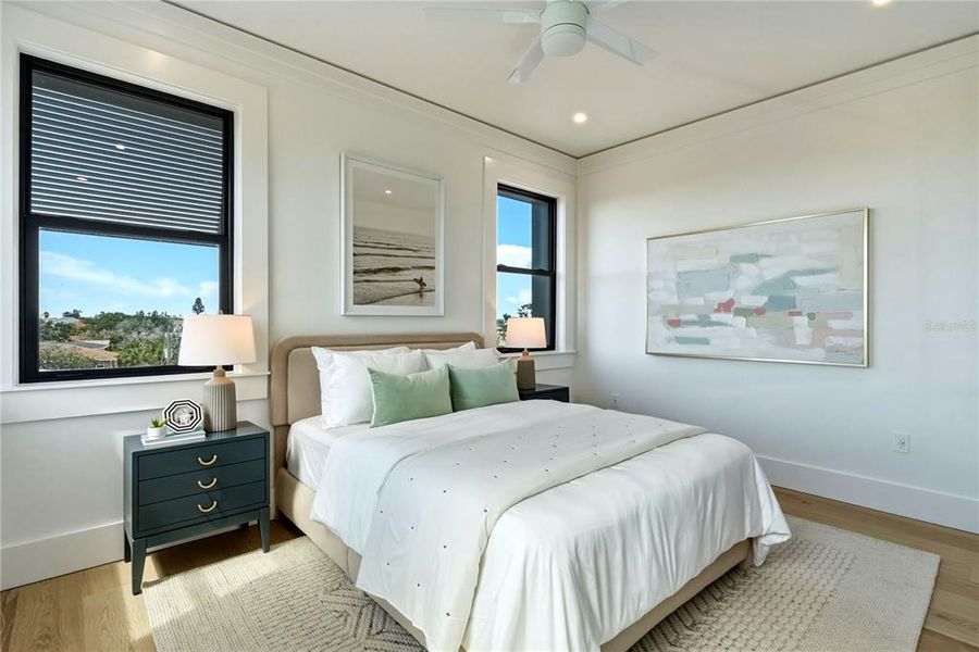 Furnished interior view inside a new home in , Indian Rocks Beach (Image 36).