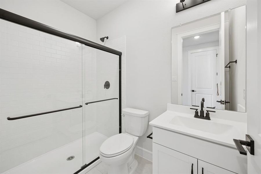 Furnished interior view inside a new home in Lincoln Pointe, Van Alstyne (Image 26). Furnished interior view inside a new home in Lincoln Pointe, Van Alstyne (Image 26).