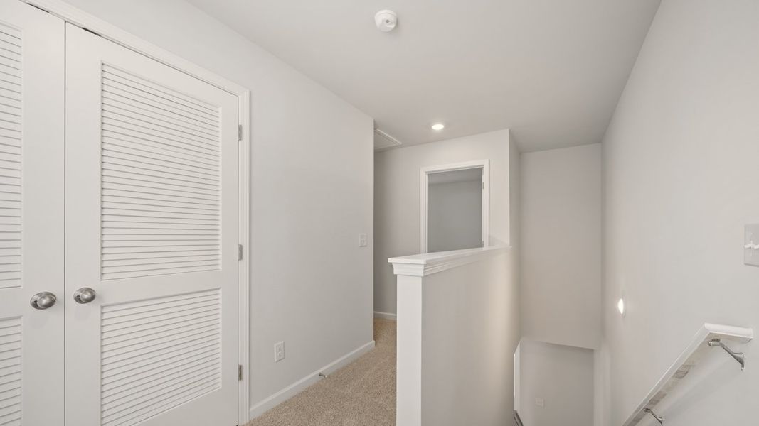 Representative unfurnished interior of a home built from the Somerset by D.R. Horton in Oakchase at Hampton, Hampton (Image 19).