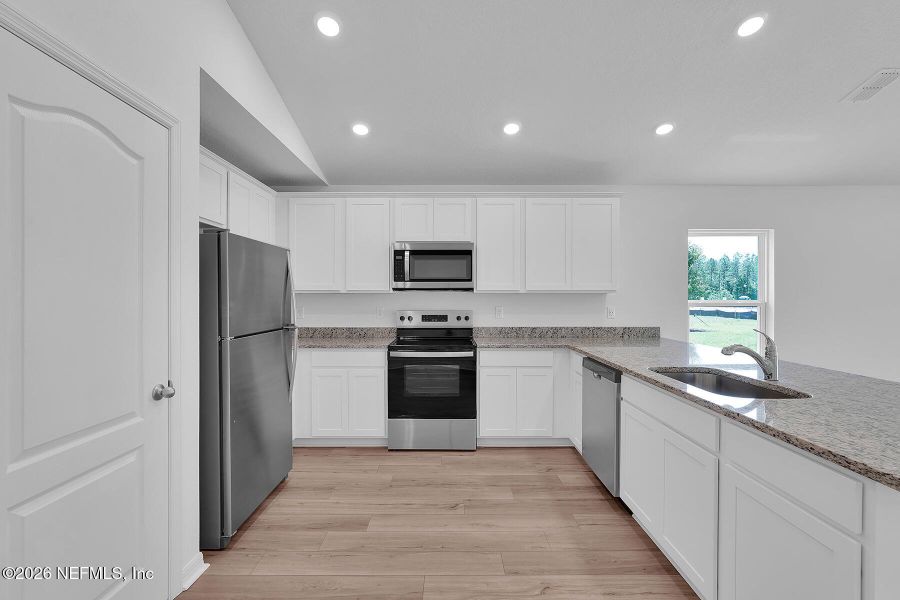 Furnished interior view inside a new home in Westport Landing, Jacksonville (Image 7).