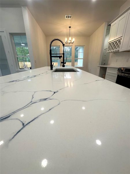 Close-up of interior finishes inside a home in , Huffman (Image 7).