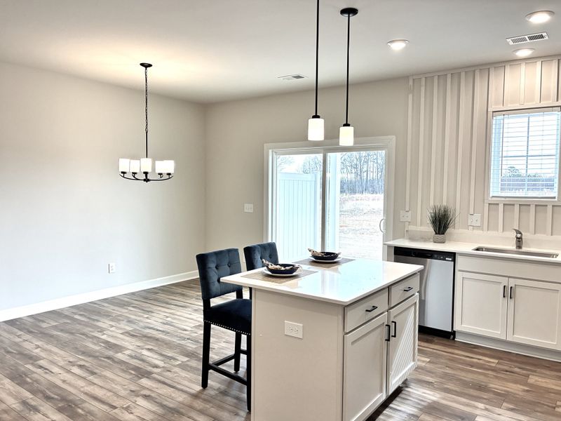 Furnished interior view inside a new home in Reidville Town Center, Reidville (Image 9).