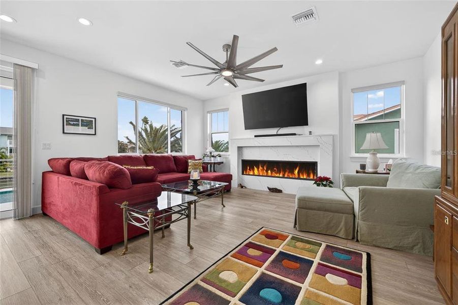 Furnished interior view inside a new home in , Indian Rocks Beach (Image 18). Furnished interior view inside a new home in , Indian Rocks Beach (Image 18).