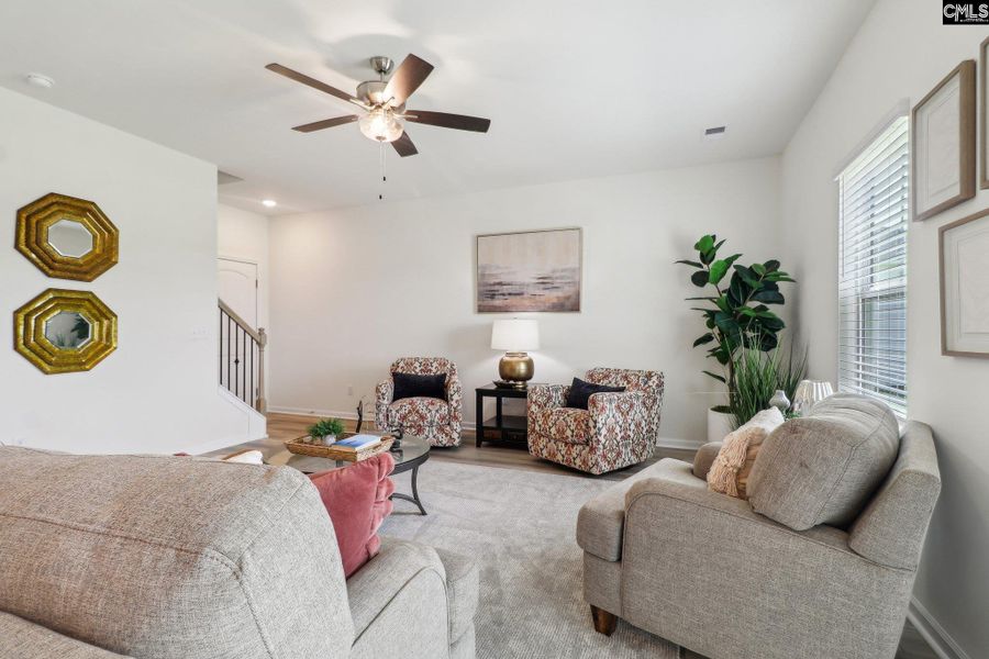 Furnished interior view inside a new home in Peachtree Hills, Lexington (Image 4).