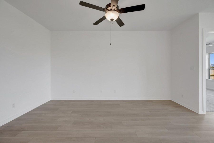 Spacious, unfurnished interior of a new home in Meridiana - Terrace Collection, Manvel (Image 20).