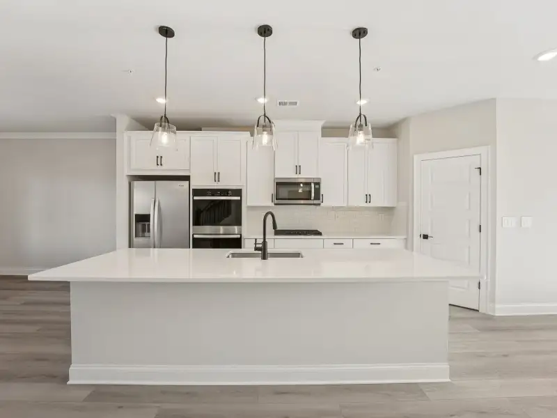 Furnished interior view inside a new home in Hemingway - Highland Series, Cumming (Image 4).
