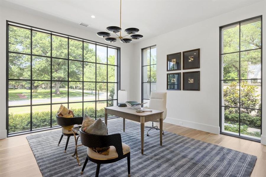 Furnished interior view inside a new home in Highland Park, Highland Park (Image 28).